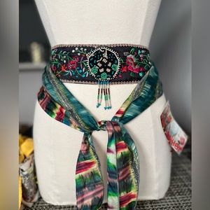 Johnny Was Fiesta Obi belt